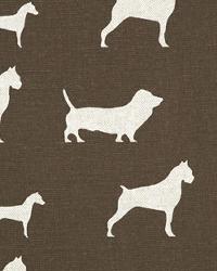 Best Friends Chocolate Linen by  Premier Prints 