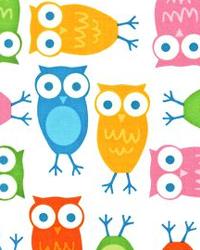 Urban Zoologie Owls White by  Alexander Henry 