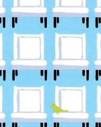 Tufted Tweets Blue by  Alexander Henry 