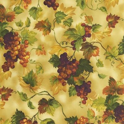 Robert Kaufman Gourmet Grocer Grapes Autumn  Search Results