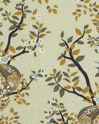 Vintage Plumes Birch by  Alexander Henry 