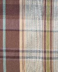Plaid and Striped Faux Silk Fabric