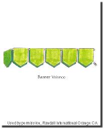 Banner Valance Rod Pocket