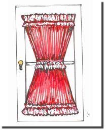 Hourglass Curtain Draperies
