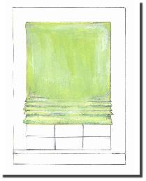 Flat Fold Roman Shade Shades