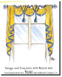 Swags and Cascades with Ropes and Fringe