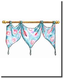 TAB PENNANT VALANCE
