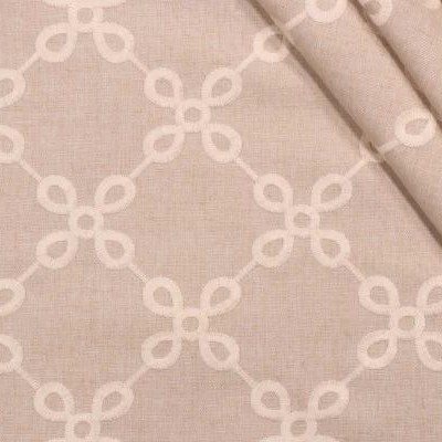 Valiant Legacy Linen New 2022 Beige Upholstery P  Blend Crewel and Embroidered  Floral Diamond  Contemporary Diamond  Fabric