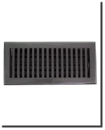 Contemporary Dark Bronze Floor Register