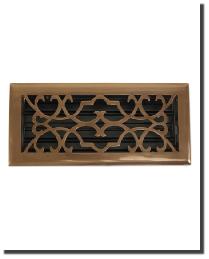 Victorian Antique Brass Floor Register