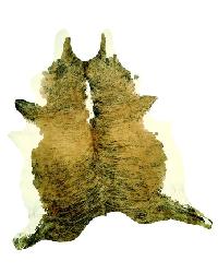 Natural Cowhide Exotic Brindle