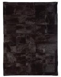 Acid Wash Patchwork Black