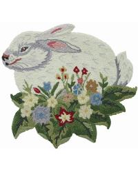 JBG001 Bunny in Flowers Multi