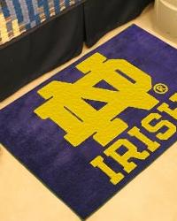 Notre Dame Fighting Irish Start Rug by  Sports Coverage, Inc. 