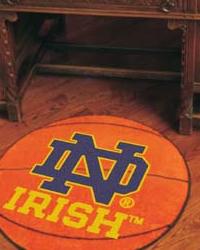 Notre Dame Fighting Irish Basketball Rug by  Sports Coverage, Inc. 