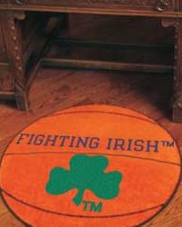 Notre Dame Fighting Irish Basketball Rug by  Sports Coverage, Inc. 