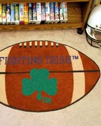 Notre Dame Fighting Irish Football Rug by  Sports Coverage, Inc. 