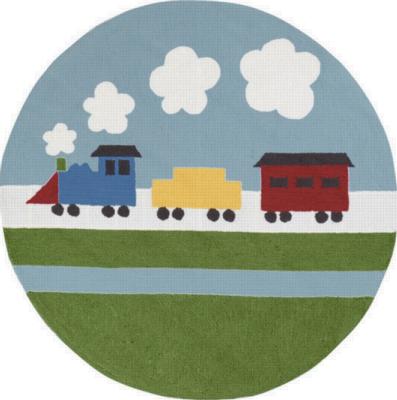 Surya  PLY6012 Playground Rug Sky, Grn, Bl-Gray, Red, Ylw, Black, Wht, Lt. Gray Search Results