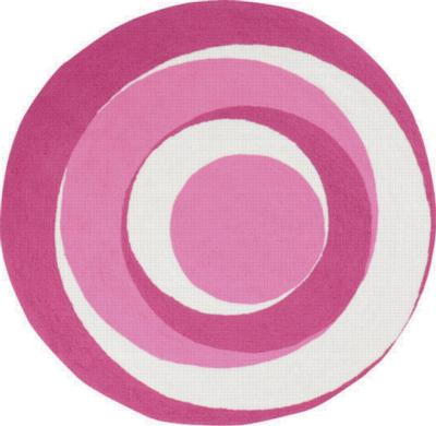 Surya  6ft Round Playground Rug Hot Pink, Pink, White Search Results