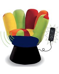 Vibrating Mitt Chair Multi