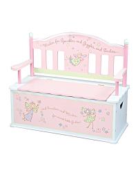 Fairy Wishes Bench Seat with Storage