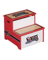 Philadelphia 76ERs NBA Storage Step Stool