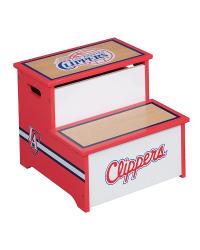 Los Angeles Clippers NBA Storage Step Stool