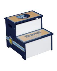 Memphis Grizzlies NBA Storage Step Stool
