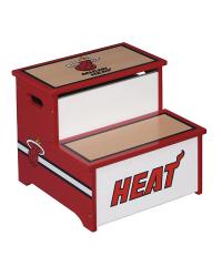 Miami Heat NBA Storage Step Stool