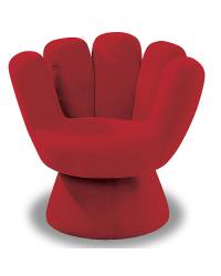 Mitt Chair Red