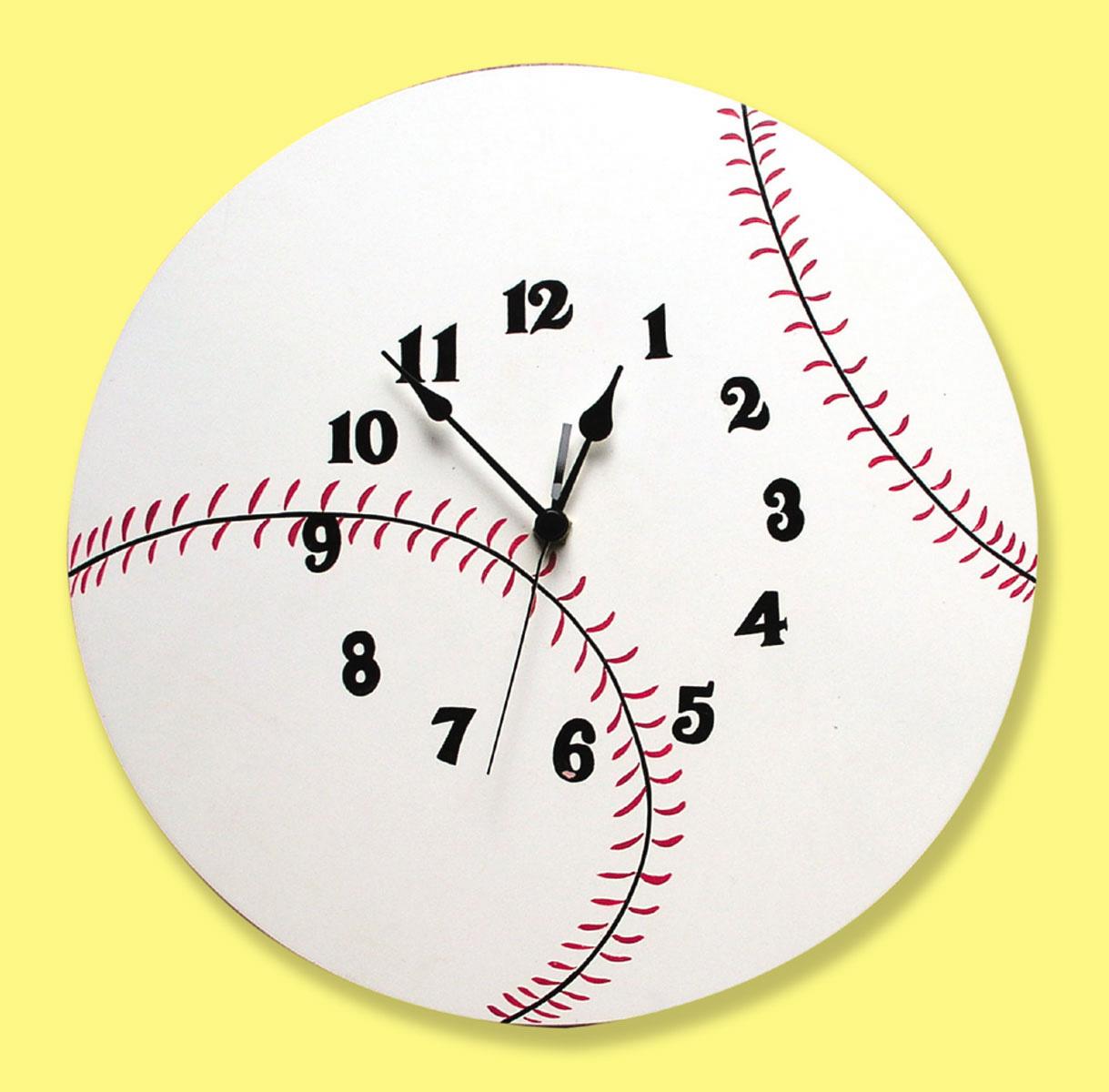Baseball Wall Clock Trend Lab InteriorDecorating
