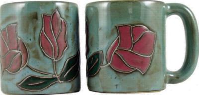 Mara Rose Round Stoneware Mug Round Mugs 510R4  Square Mugs Round Mugs 
