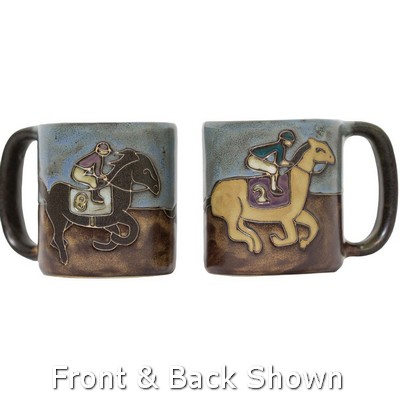 Mara Horse Racing Stoneware Mug new 2023 610C9  Round Mugs 
