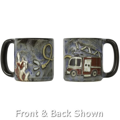 Mara Fire Truck Stoneware Mug new 2023 610B4  Round Mugs 