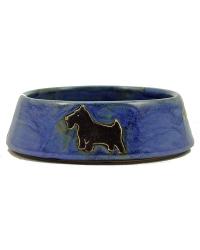 SMALL Dog Dish - Blue