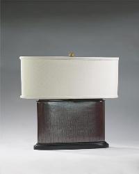 Textured Oval Lamp