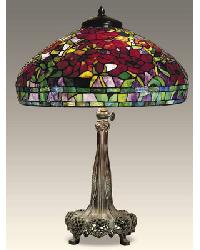 Peony Tiffany Table Lamp