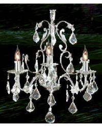 Augusta 3 Light Chandelier Polished Chrome Finish