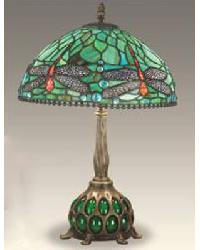 Dragonfly Tiffany Table Lamp