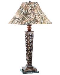 Woven Trellis Table Lamp