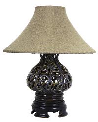 Blue Lotus Table Lamp