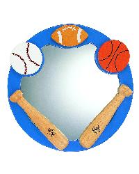 Allsport Round Mirror
