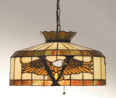 Americana  Victory Eagle Swag Pendant
