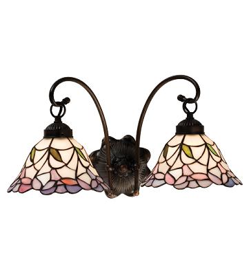 Meyda Tiffany Daffodil Bell 2 Lt Wall Sconce