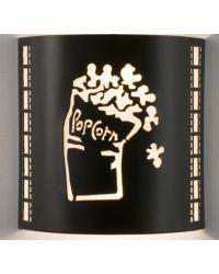 Popcorn Sconce� Black