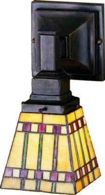 mission style lamp,mission lamp,mission style lighting,mission lighting,mission table lamp Prairie Corn Wall Sconce