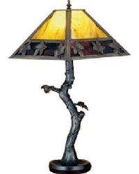 18 Inch Mission With Maple Leaves Crooked Tree