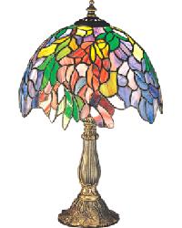 15.5 Inch High Tiffany Laburnum Accent Lamp