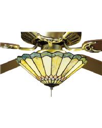 12 Inch Wide JAdestone Carousel Fan Light Fixture