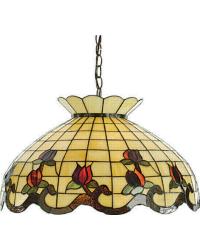 23.5 Inch Wide Roseborder Pendant